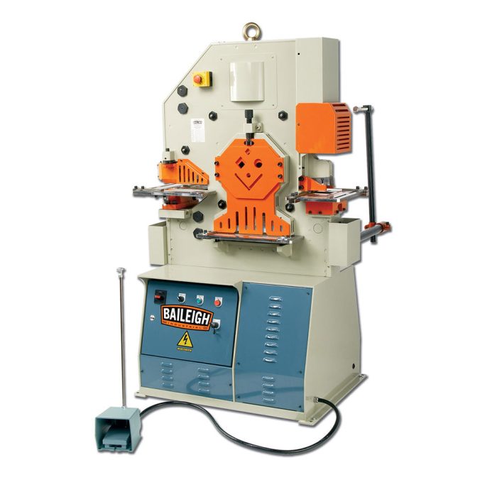 Baileigh 1007812 230V 3PH 62 Ton Ironworker w/ 5 Integrated Stations - Image 1