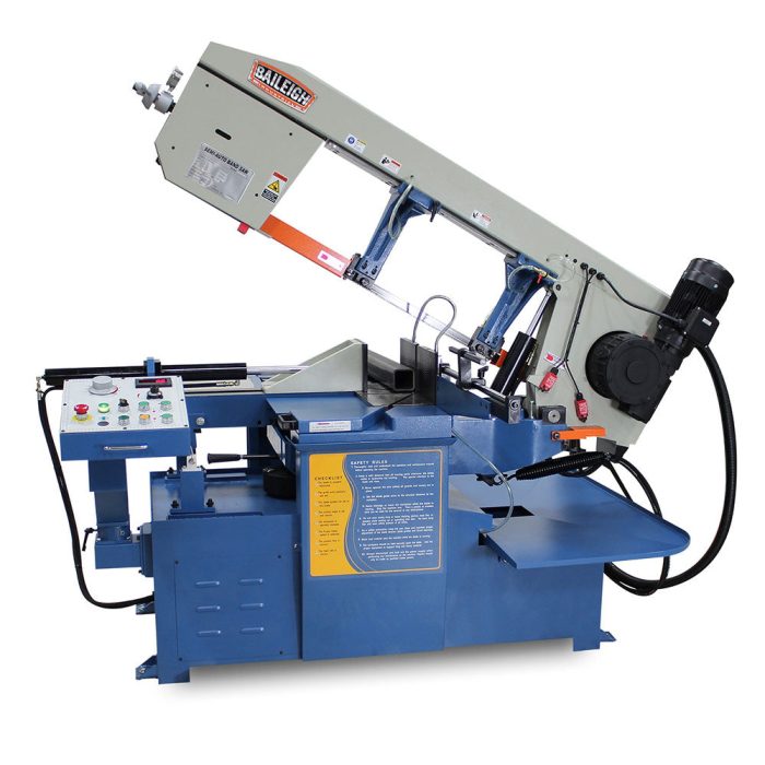 Baileigh 1001298 BS-20SA-DM 13" Dual Miter Band Saw w/ Cast Iron Bow - Image 1