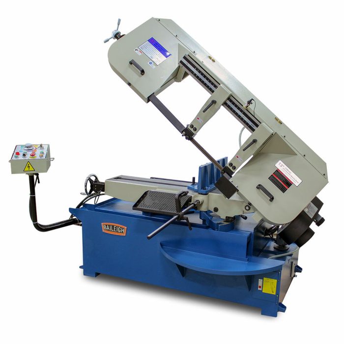 Baileigh 1001521 BS-330SA Semi-Automatic Horizontal Band Saw - Image 1
