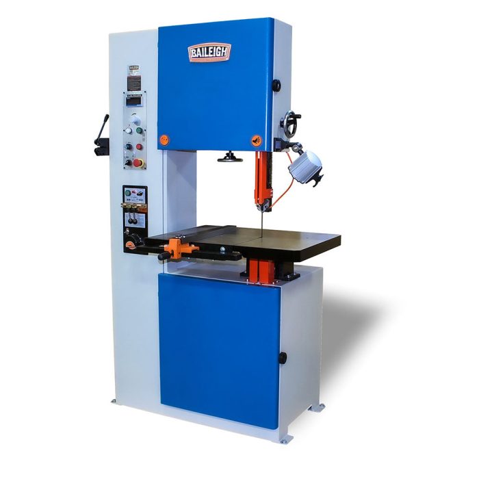 Baileigh 1230390 BSV-20VS-V2 20" Variable Speed Vertical Band Saw - Image 1