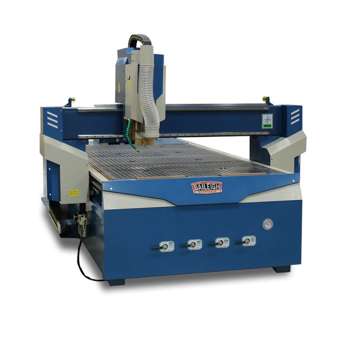 Baileigh 1022028 WR-84V-ATC 220V CNC Router Table w/ Fully Welded Steel Frame - Image 1