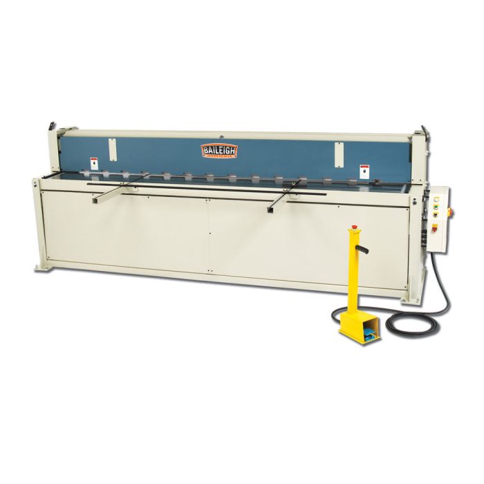 Baileigh 1007071 SH-12014 220V Sheet Metal Shear w/ 120" x 14 ga Capacity - Image 1
