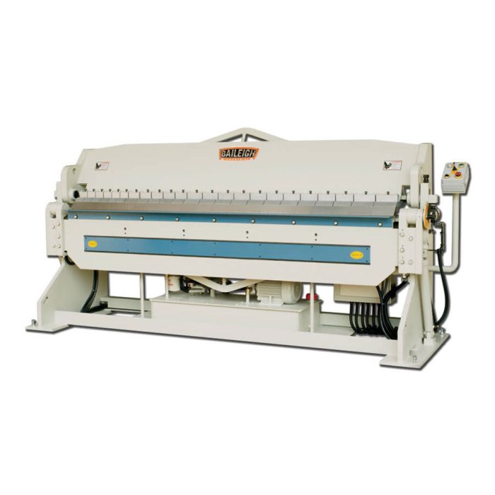 Baileigh 1021003 BB-9610H 220V 3PH Heavy Duty Hydraulic Box / Pan Finger Brake - Image 1