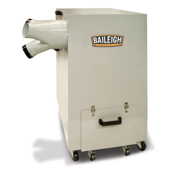 Baileigh 1017066 MDC-1800 220V Portable Metal Dust Collector - Image 1