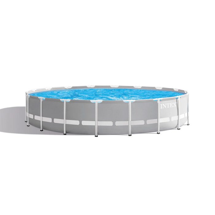 Intex 26731EH 18' X 48" Prism Frame Premium Above Ground Pool Set w/ Pump - Image 1