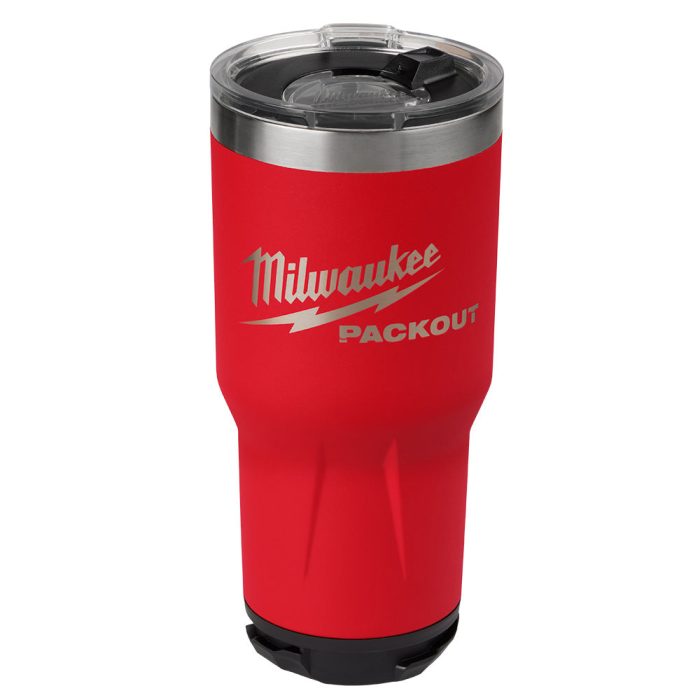 Milwaukee 48-22-8393R PACKOUT 30 OZ Durable Twist Lock Tumbler - Image 1