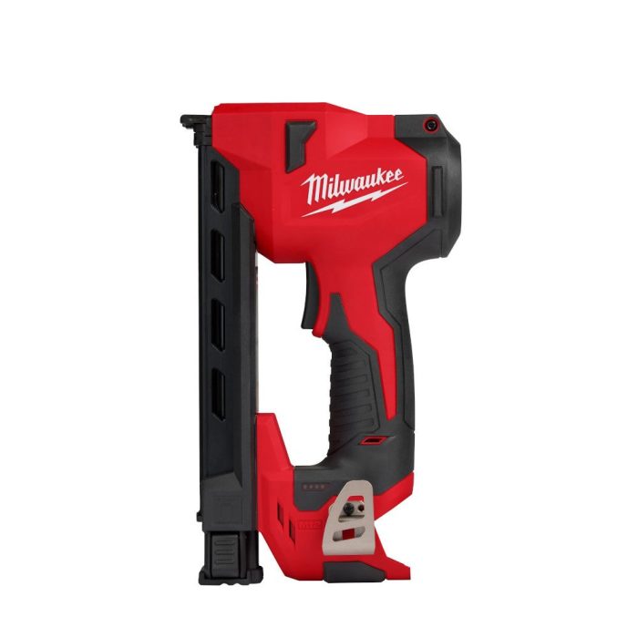 Milwaukee 2448-20 M12 12V Cordless Li-Ion Brushed Cable Stapler - Bare Tool - Image 1