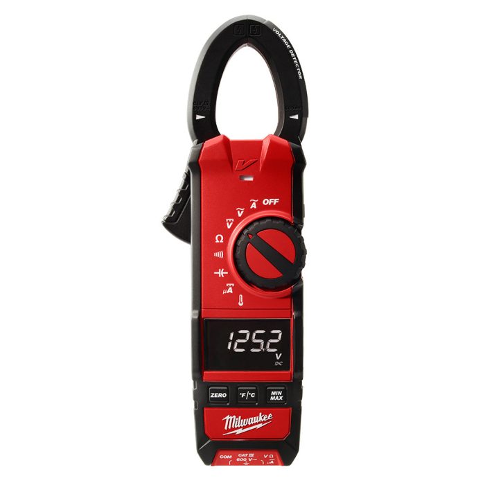Milwaukee 2236-20 600A HVAC/R Cordless Clamp Meter w/ 1.30" Jaw Opening - Image 1