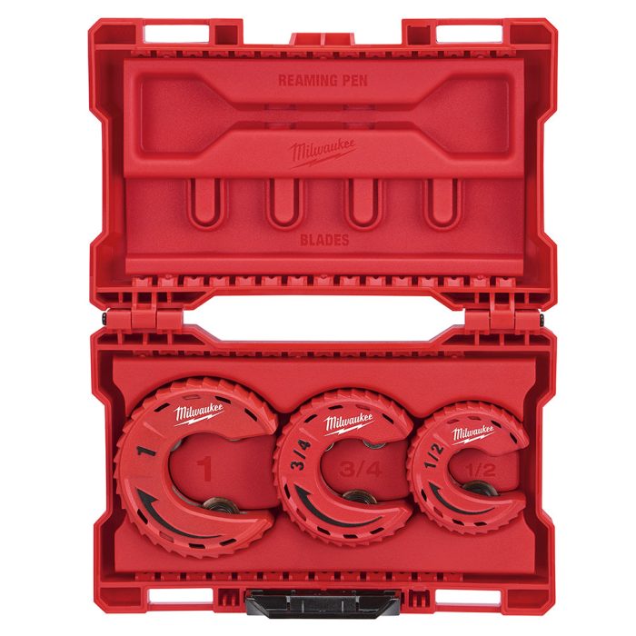 Milwaukee 48-22-4263 Compact Close Quarters Tubing Cutter Set - 3 PC - Image 1