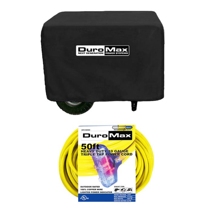 DuroMax XPHXSMLKIT HX Series Small Generator Power Cord and Cover Kit - Image 1