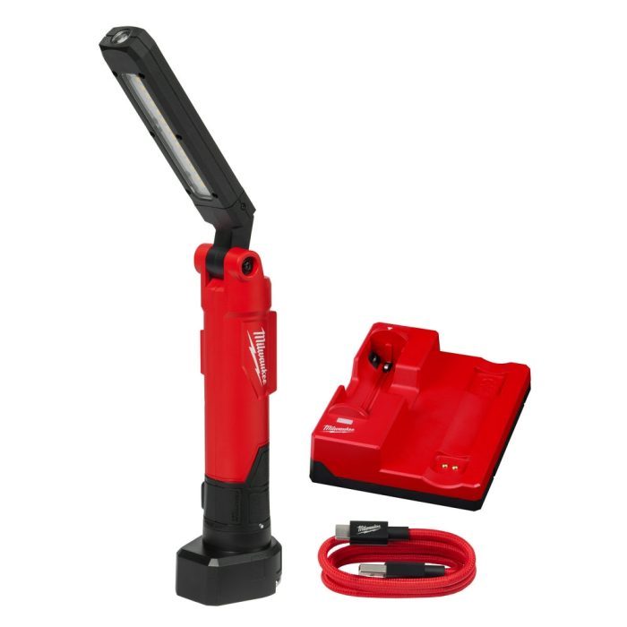Milwaukee 2128-22 REDLITHIUM USB Stick Light w/ Magnet & Charging Dock - Image 1