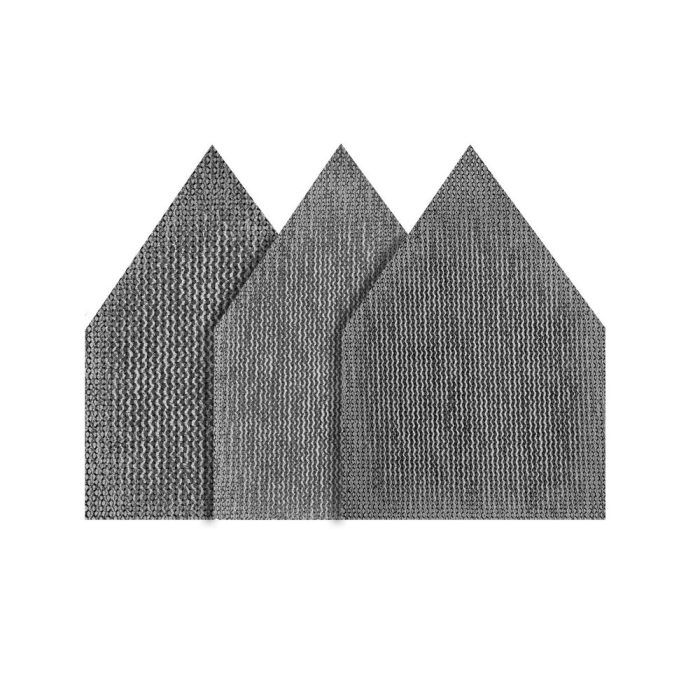 Milwaukee 48-80-5406 80/120/180 Grit Sheets for M12 Orbital Sander - 36 PK - Image 1