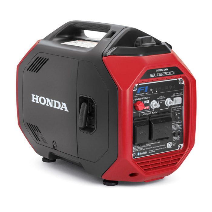 Honda EU3200i 3,200 Watt Super Quiet Portable Gas Powered Inverter Generator w/ CO-Minder - Image 1