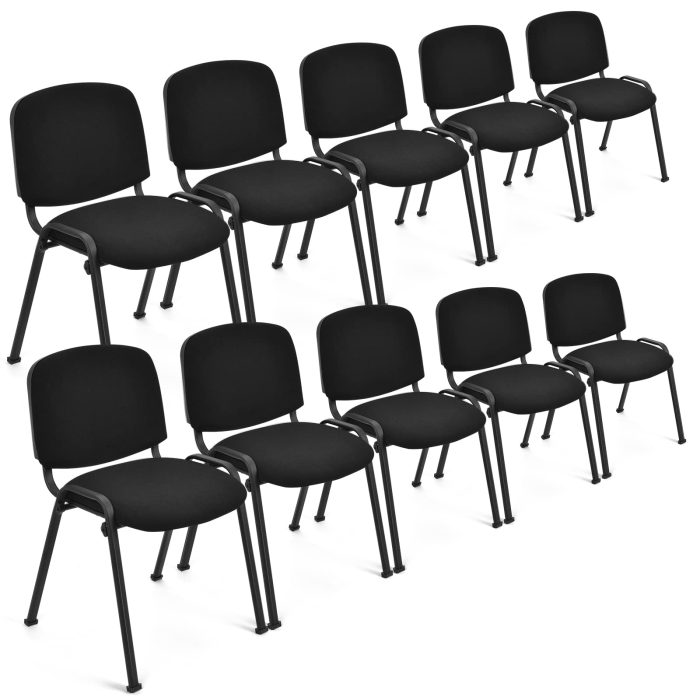 Conference Chair Elegant Design Stackable Office - 10 - Image 1