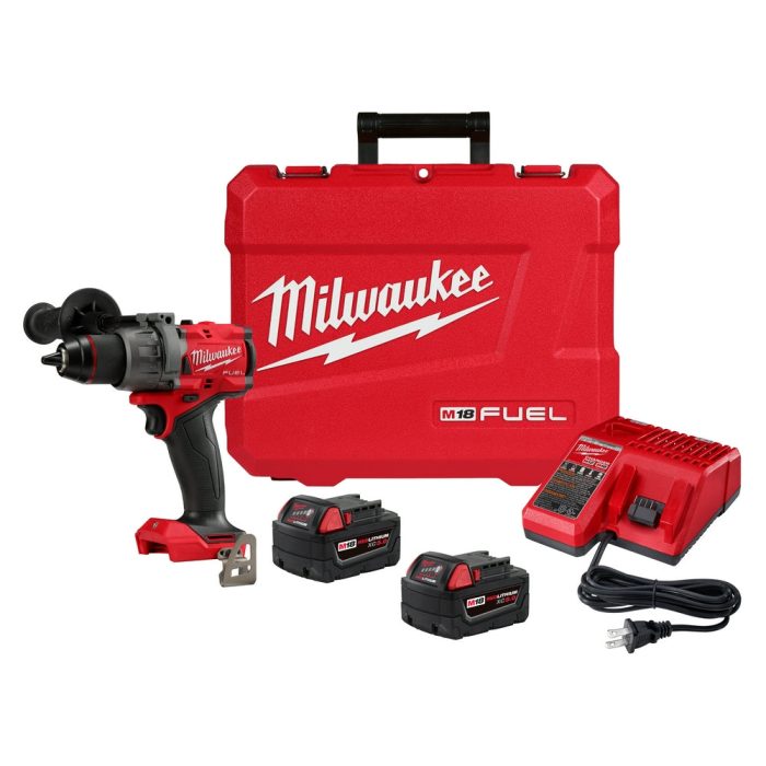 Milwaukee 2903-22 M18 FUEL 18V 1/2" Cordless Li-Ion Drill/Driver Kit - Image 1