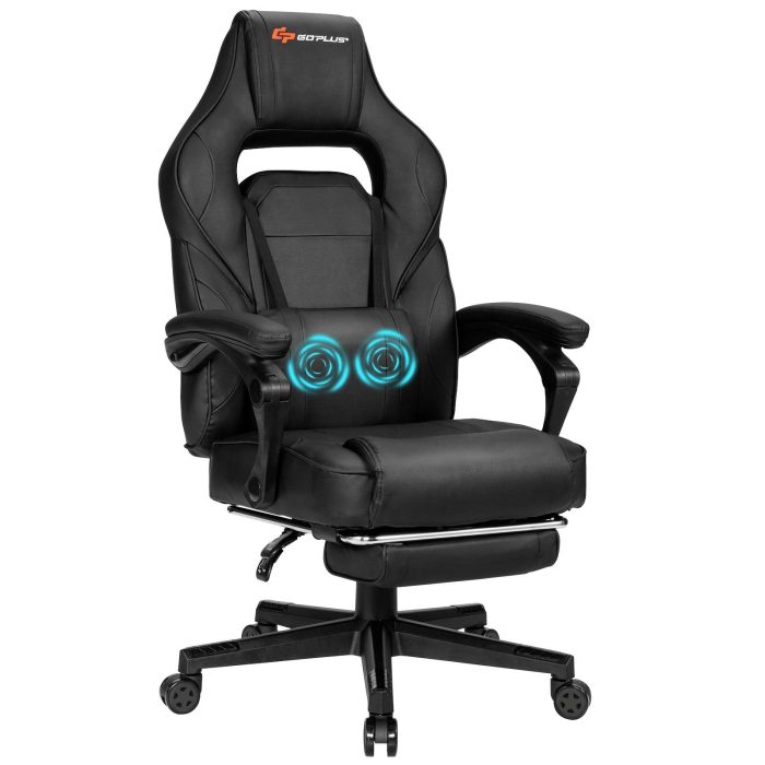 Ergonomic Gaming Chair, Executive Computer Office Chair - Black - Image 1