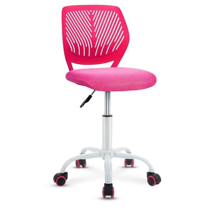 Giantex Kids Desk Chair, Adjustable Children Study Chair - Rose - Image 1