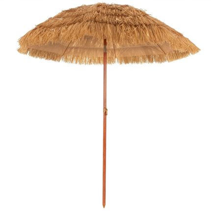 Giantex 6.5 Ft Thatched Patio Umbrella, Hawaiian Tiki Umbrella