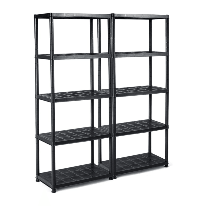 5-Tier Ventilated Shelving Storage Rack - 28"L X 15"W X 67"H 1 - Image 1