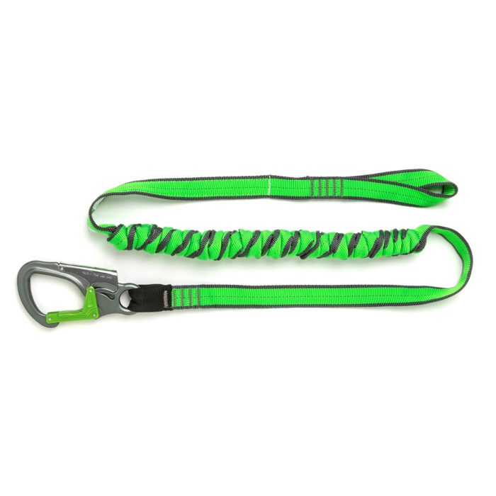 NLG Super Bungee Tool Lanyard with Double Action Carabiner - Image 1