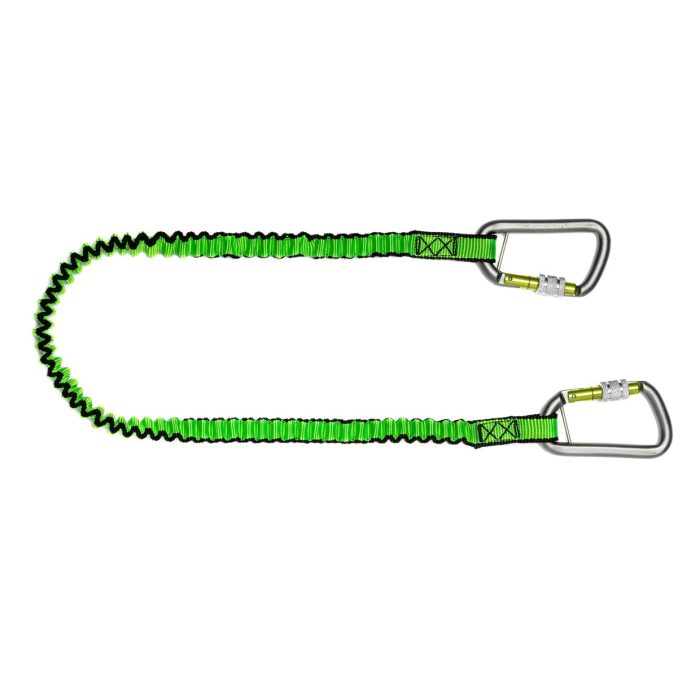 NLG GO™ Bungee Tool Lanyard, Twin Carabiner - Image 1