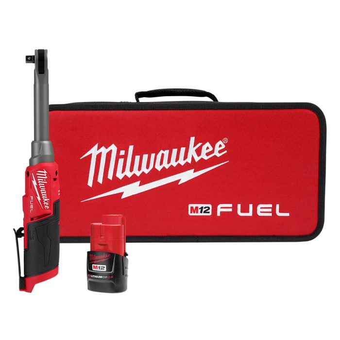 Milwaukee 2569-21 12V FUEL M12 3/8" Extended Reach High Speed Ratchet Kit - Image 1