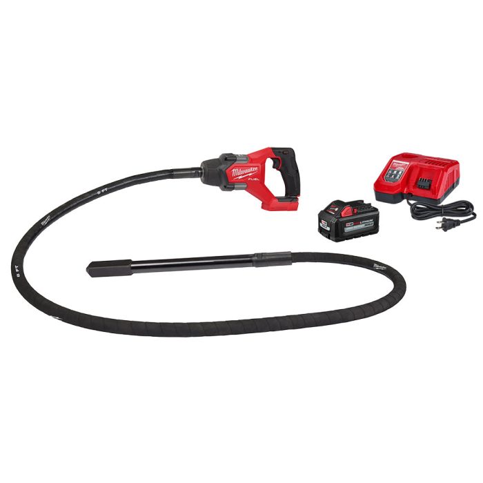Milwaukee 2911-21 M18 FUEL 18V 8' Cordless Concrete Pencil Vibrator Kit - Image 1