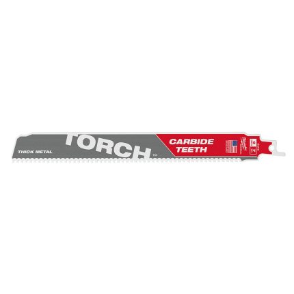 Milwaukee 48-00-5202 9" TORCH SAWZALL Metal Materials Carbide Blade