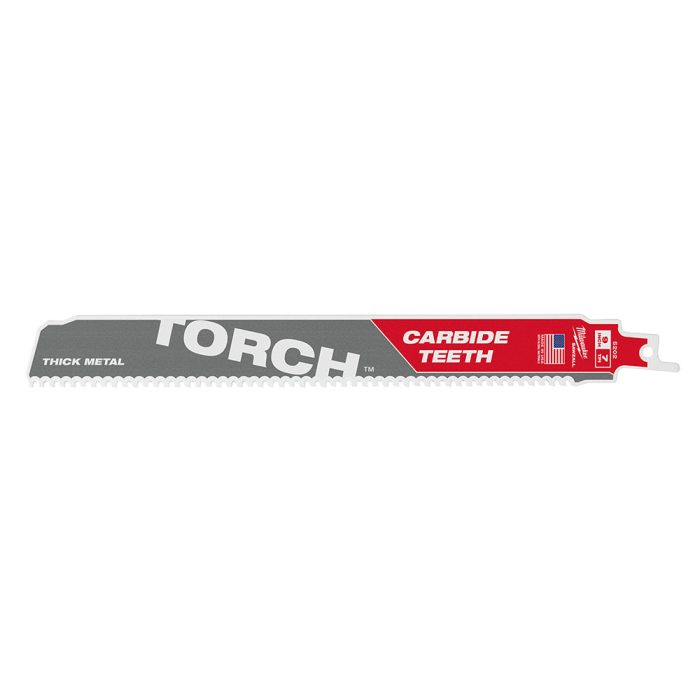 Milwaukee 48-00-5202 9" TORCH SAWZALL Metal Materials Carbide Blade - Image 1