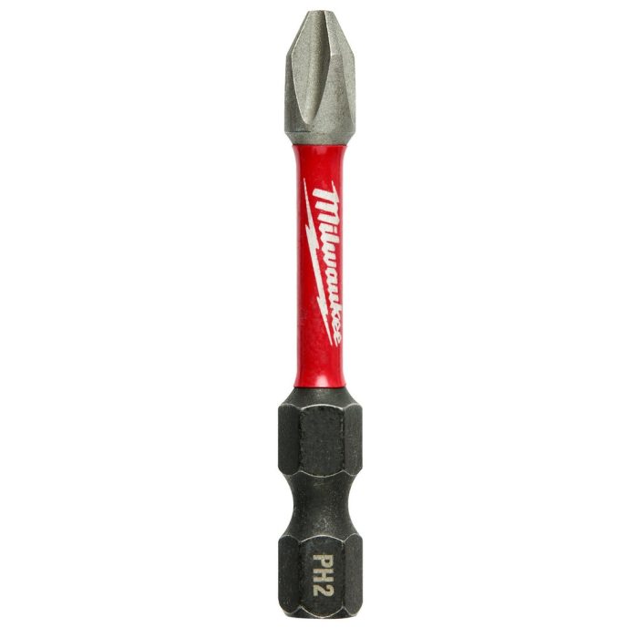 Milwaukee 48-32-5004 2" PH2 SHOCKWAVE Impact Phillips Bits - 15 PK - Image 1