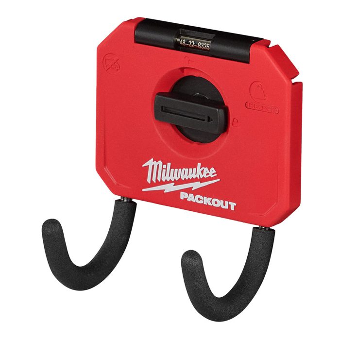 Milwaukee 48-22-8335 3" PACKOUT Reinforced Curved Hook - Image 1