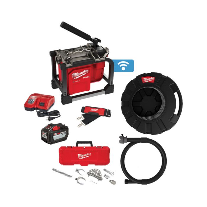 Milwaukee 2818A-21 M18 FUEL 18V 7/8" Sectional Machine Cable Kit - Image 1