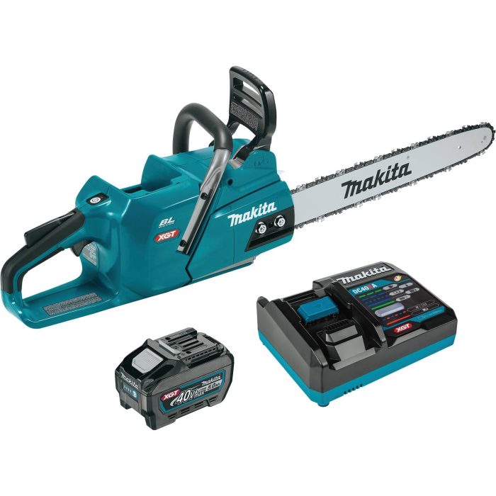 Makita GCU04T1 40V max XGT 18" Brushless Cordless Chain Saw Kit - Image 1