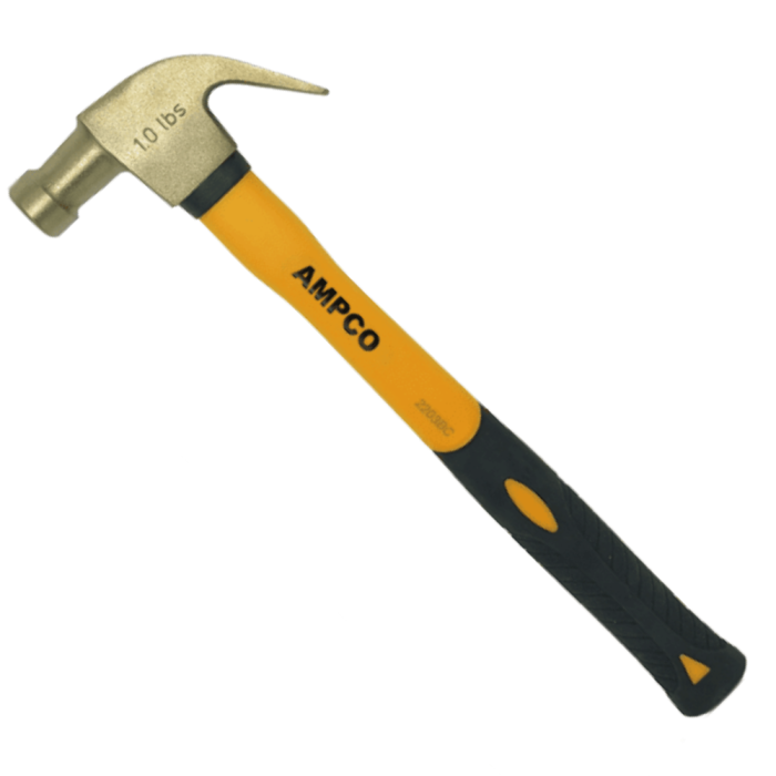 Aluminium Bronze Non Sparking Claw Hammer - 500g - Image 1