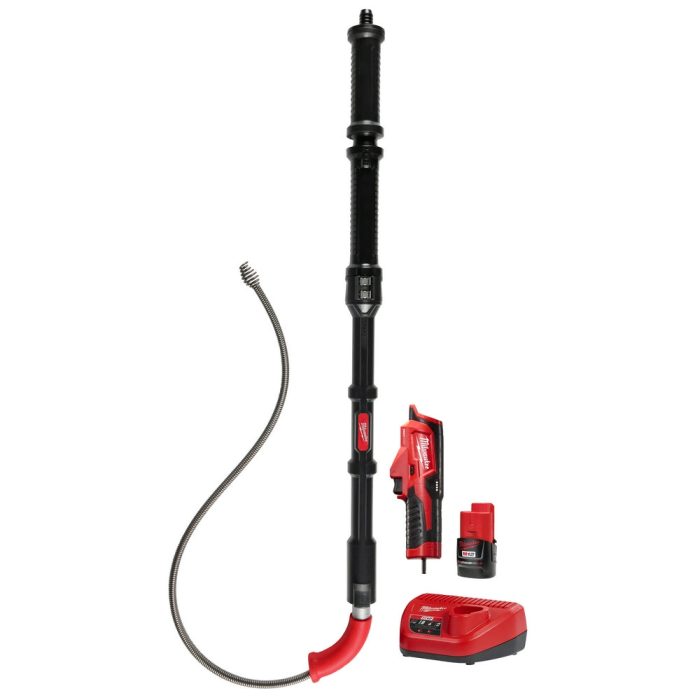 Milwaukee 3576-21 M12 12VTRAPSNAKE 6' Lithium-Ion Brushed Urinal Auger - Image 1