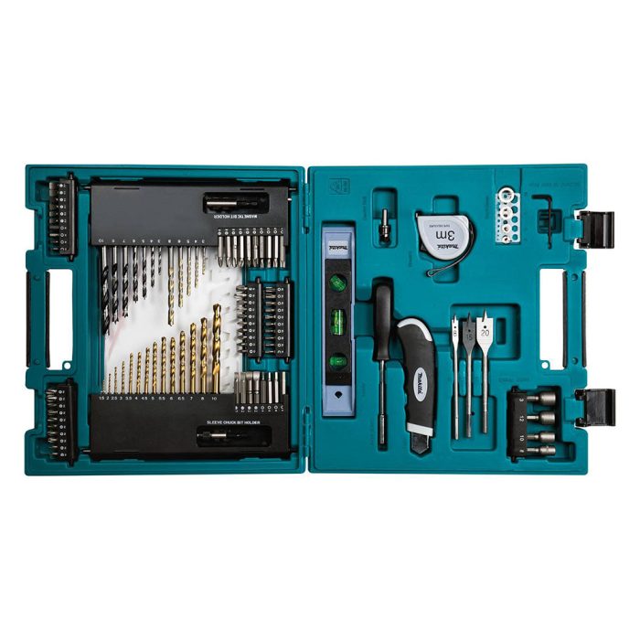Makita D-31778 Metric Multi Bit and Hand Tool Set w/ Compact Carry Case - 104 PC - Image 1