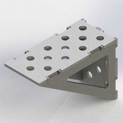 Baileigh WJT-AB864UW-16 8.75" x 6" x 4" Weld Together Angle Block