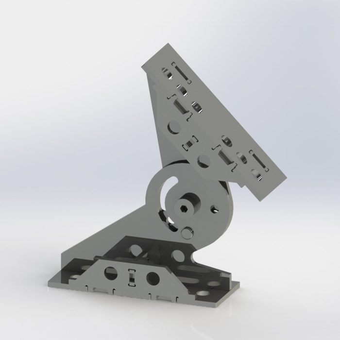 Baileigh WJT-AS883UW-16 8" x 8" x 3" Weld Adjustable Angle Block - Image 1