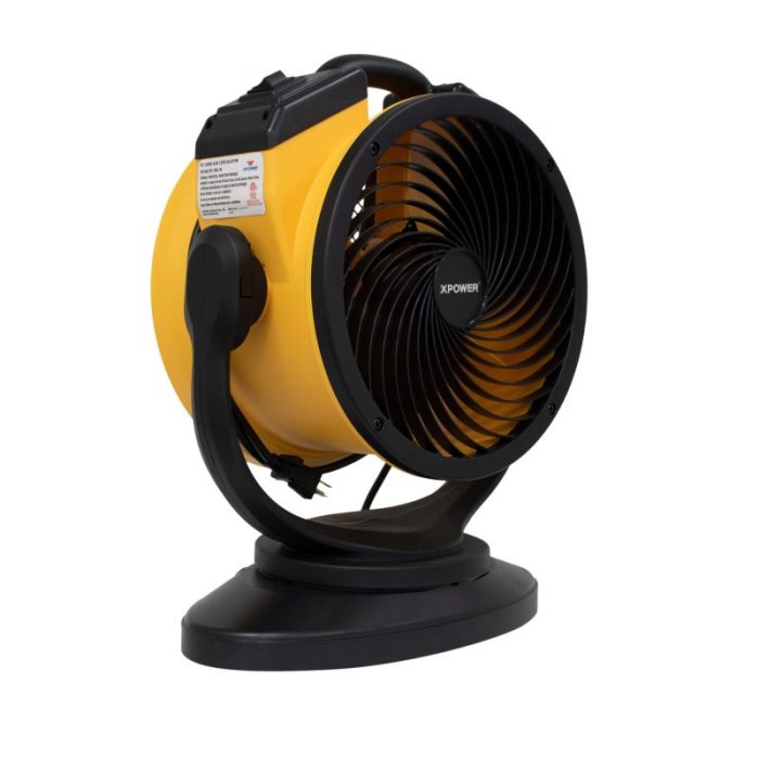 XPower FC-100S 1100 CFM 11" 4 Speed Multipurpose Pro Air Circulator Utility Fan - Image 1