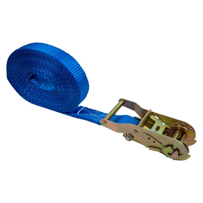 25mm Endless Blue Ratchet Strap - 8m - Image 1