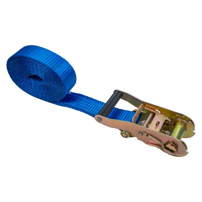 35mm Endless Blue Ratchet Strap - 10m - Image 1