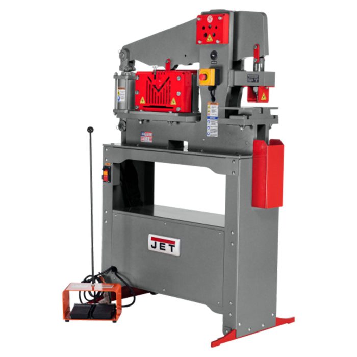 Jet JIW-45T 115V 45 Ton 1 Phase Ironworker w/ 4 Workstations - Image 1