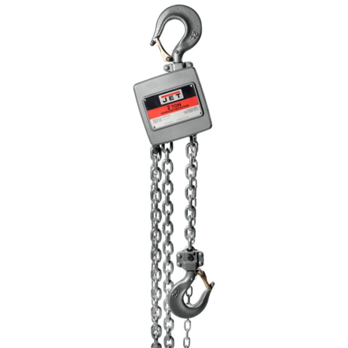 Jet AL100-200-20 2 Ton Aluminum Chain Hoist w/ 20' Lift - Image 1