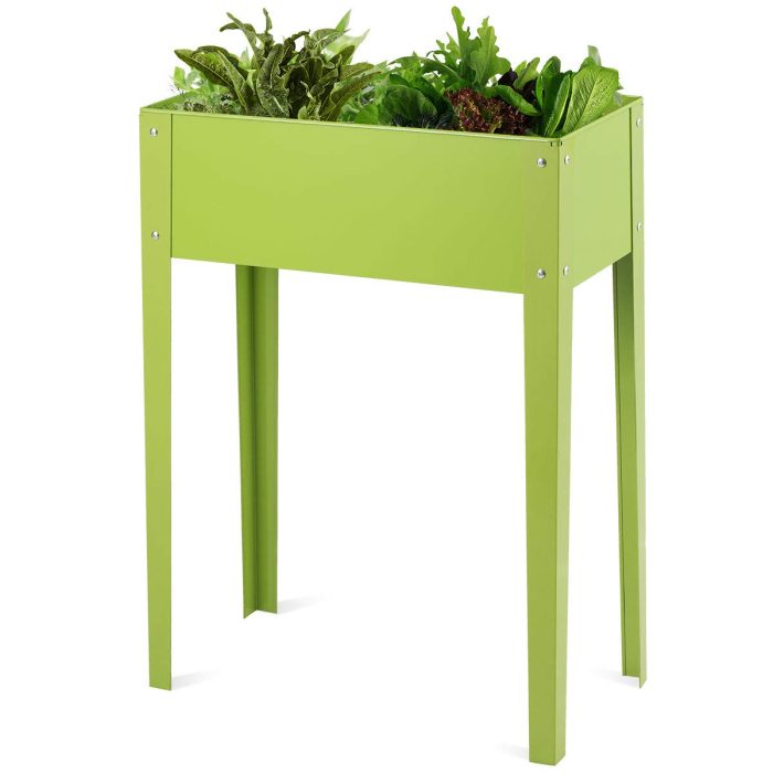 Metal Plant Box with Legs (25" L x 13" W x 31.5" H) - Image 1