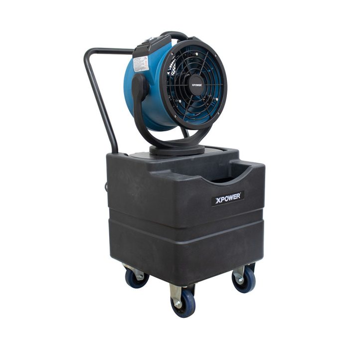 Xpower FM-68WK Misting Fan w/ WT-45 Mobile Water Reservoir Tank - Image 1