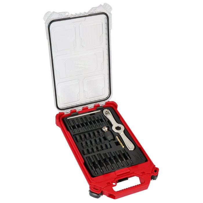 Milwaukee 49-22-5603 Metric Tap & Die PACKOUT Set w/ Hex-LOK Handle - 38 PC - Image 1
