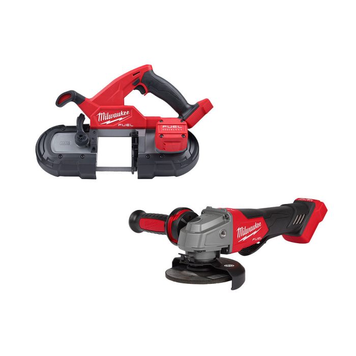 Milwaukee 2829-20 M18 FUEL 18V Compact Band Saw w/ M18 FUEL Grinder - Image 1
