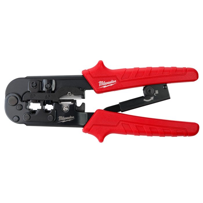 Milwaukee 48-22-3076 Ratcheting Modular Crimper & Stripper - Image 1