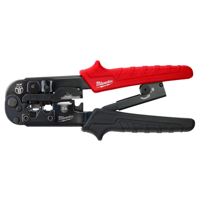 Milwaukee 48-22-3074 Ratcheting Pass-Through Crimper & Stripper - Image 1