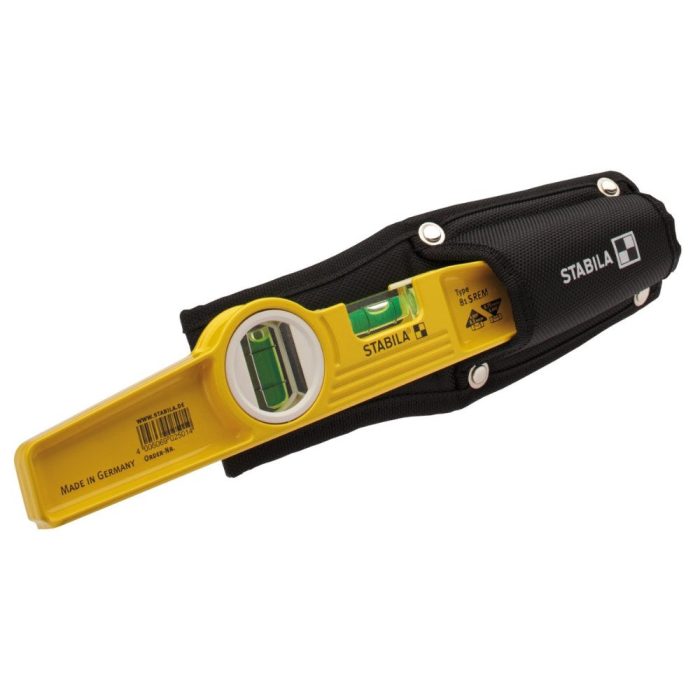 Stabila Rare Earth Magnetic Boat Level with Stabila Level Holder - Image 1
